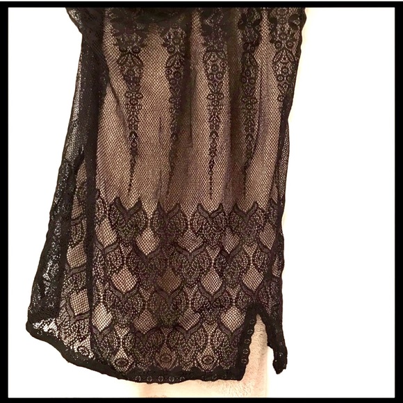 Victoria’s Secret Black Mesh Lace lingerie Small - Picture 2 of 7